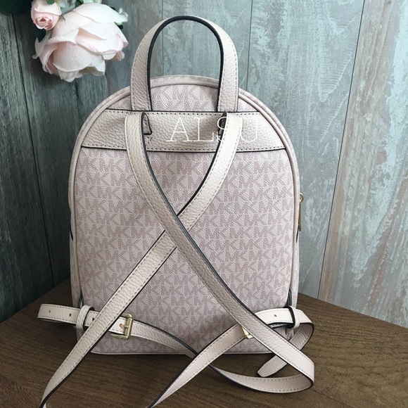 Michael Kors Med Backpack MiniLogo Ballet Rose W - Picture 3 of 6